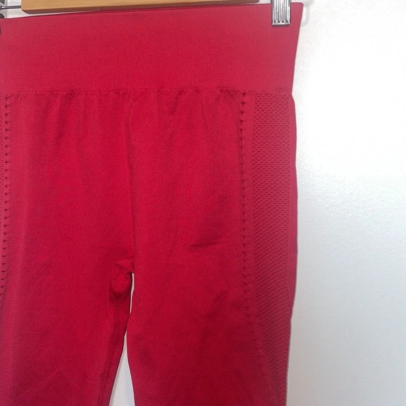 Red Fabletics Leggings - Picture 2 of 4